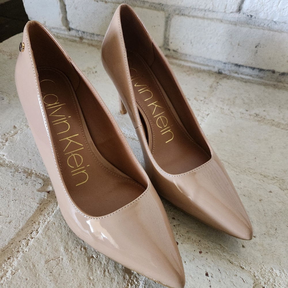 Calvin Klein Women's Nude Pumps